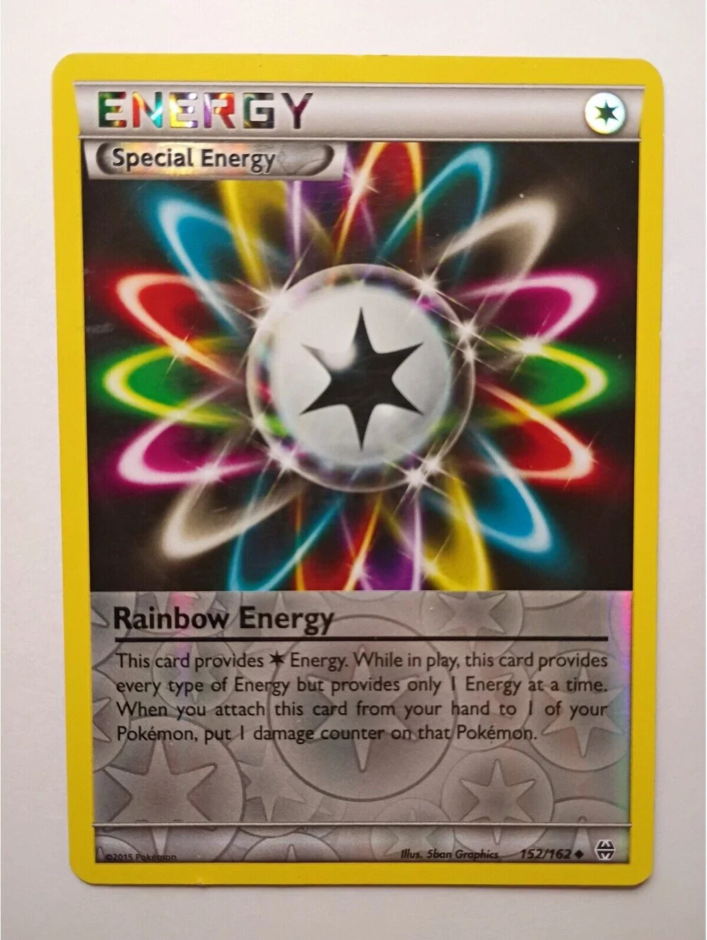 Pokemon TCG Special energy reverse Holo 152/163 2015